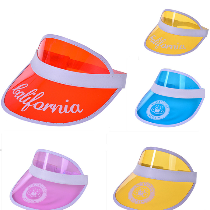 pvc visor cap 