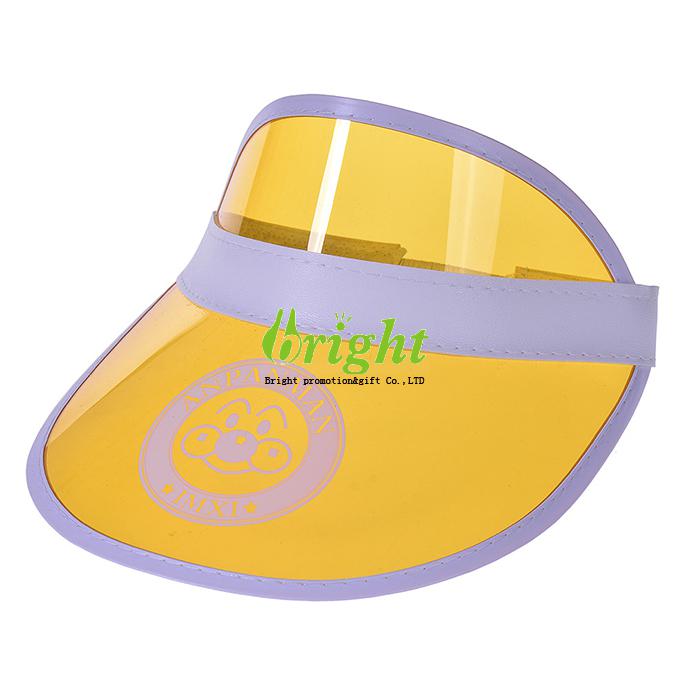 pvc visor cap 
