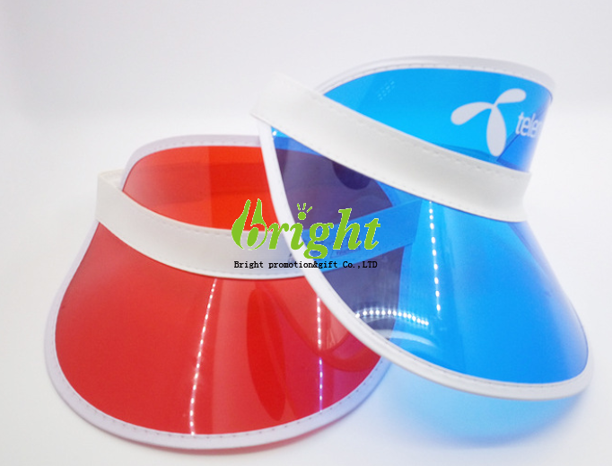 pvc visor cap 