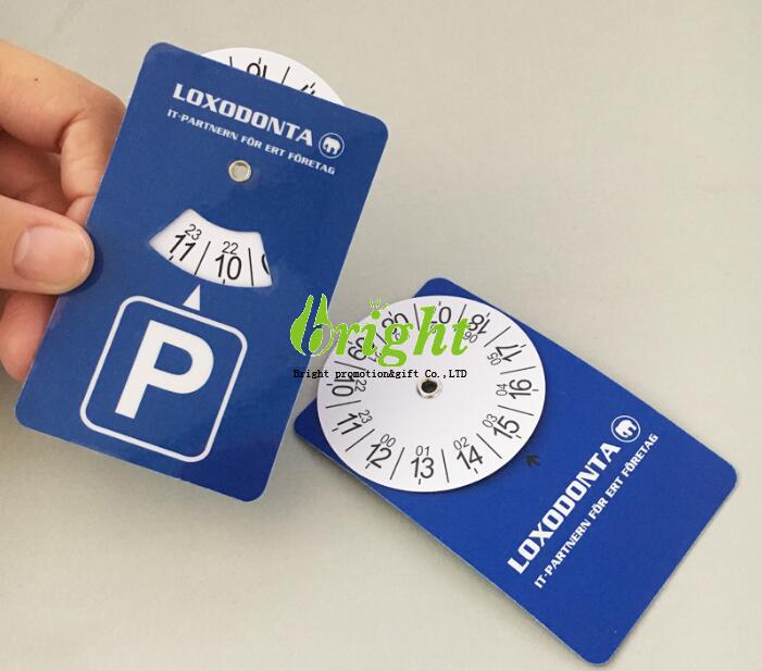 PVC Parking timing sticker