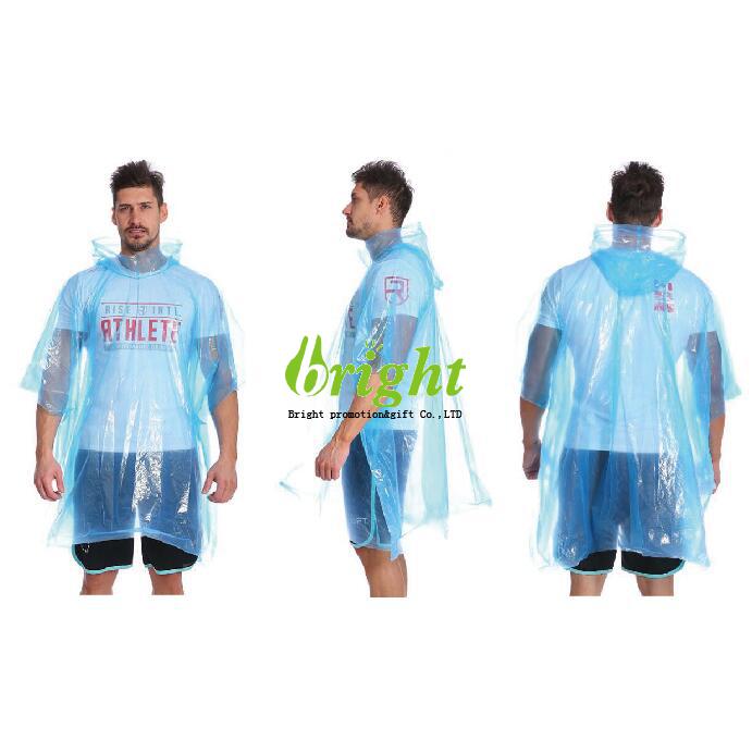 PE Rain poncho