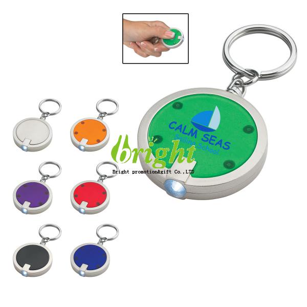 round led keyring