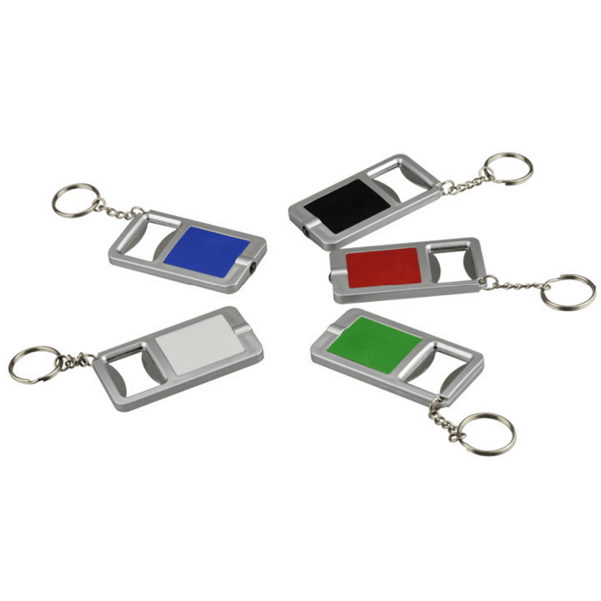 bottle opener led keyring