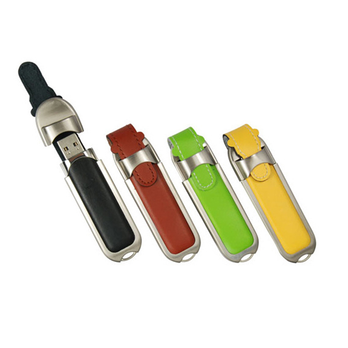 Leather USB stick USB flash drive