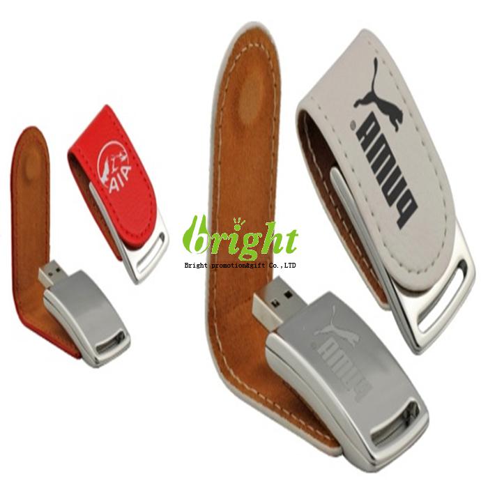 Leather USB stick USB flash drive