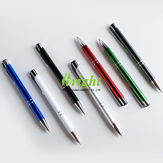 Metal pen aluminum barrel pen cheap pen