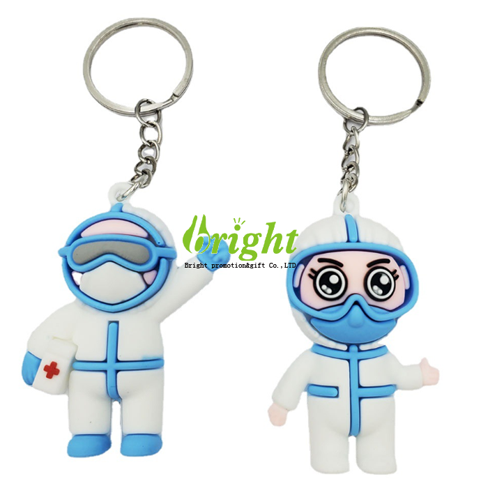 pvc custom keyring